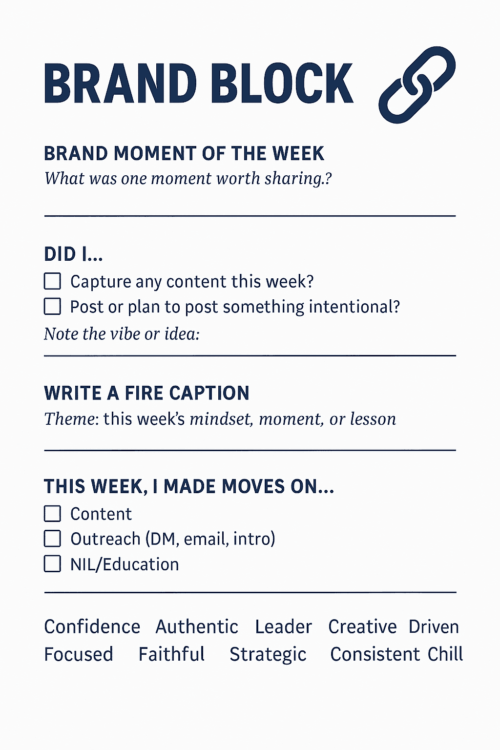 Character development page preview